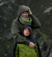 Laurie and Eli at Sliabh Liag